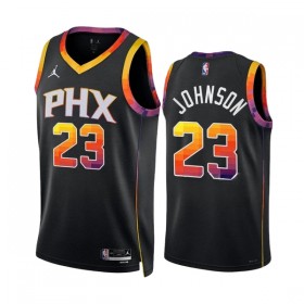 Dres Phoenix Suns Cameron Johnson 23 Jordan 2022-23 Statement Edition Crno Swingman